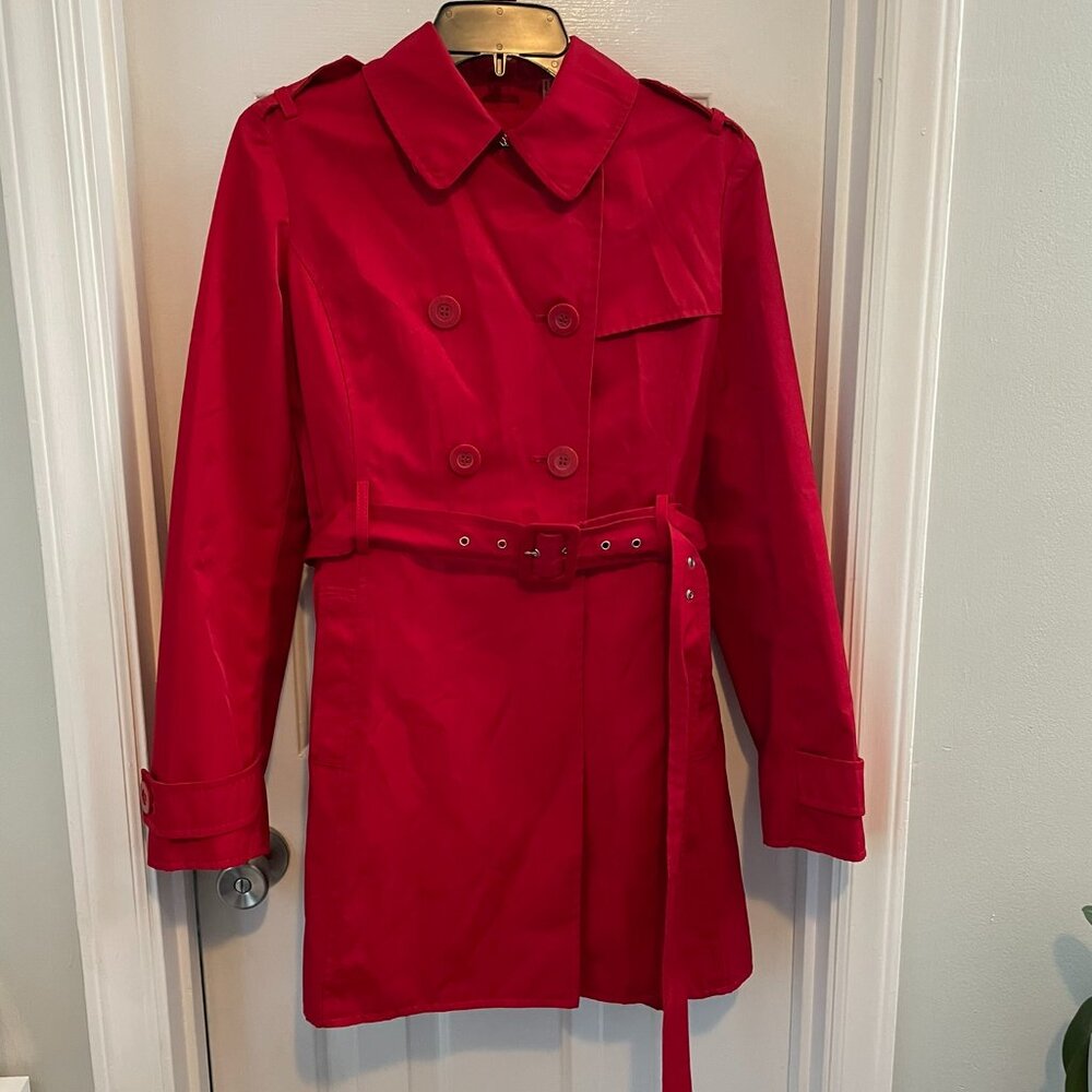 Red Trench Coat